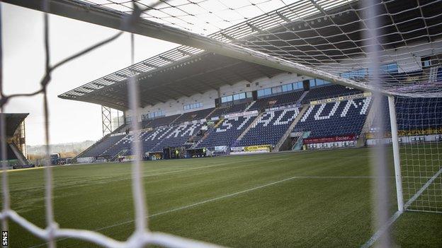 Falkirk have sent home all staff as a precaution after the outbreak