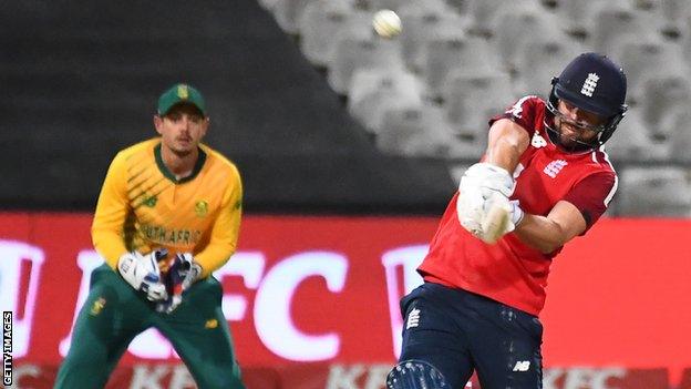 England's Dawid Malan hits out against South Africa