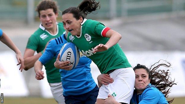 Ireland have recalled wing Hannah Tyrrell to their line-up for the Cardiff encounter