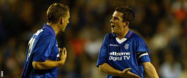 Ronald de Boer and Barry Ferguson