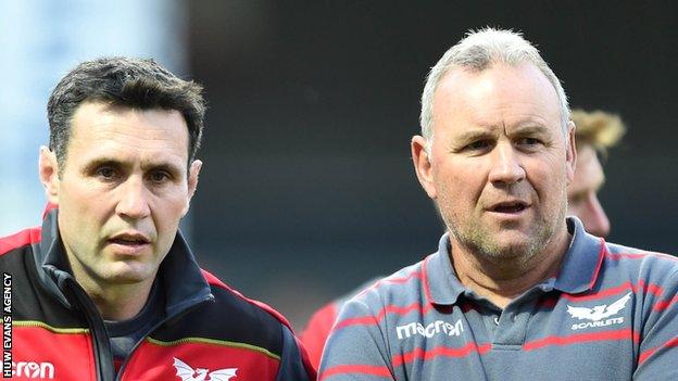 Stephen Jones and Wayne Pivac