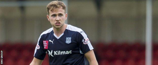 Dundee striker Greg Stewart