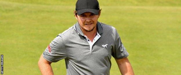 Eddie Pepperell during his final round