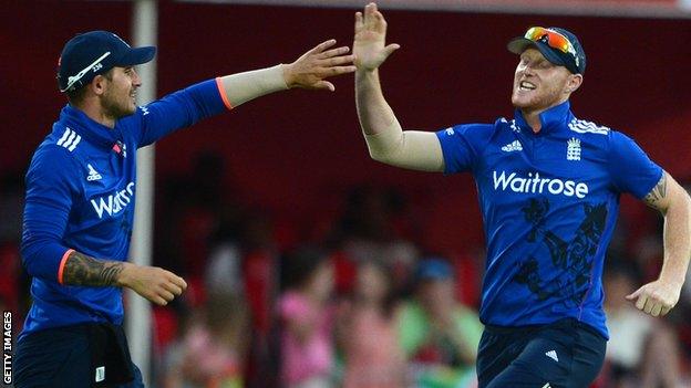 Ben Stokes and Alex Hales