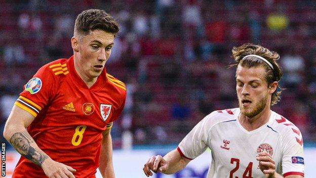 Harry Wilson (left) was part of the Wales squad at Euro 2020