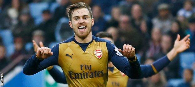 Arsenal's Aaron Ramsey