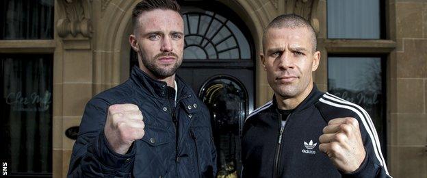 Scotland's Taylor and Warren Joubert ahead of Friday's showdown at Meadowbank