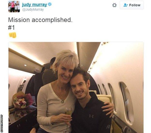 Judy Murray Twitter