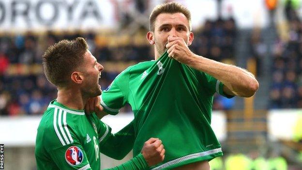 NI skipper Gareth McAuley has scored three goals in the Euro 2016 qualifying campaign