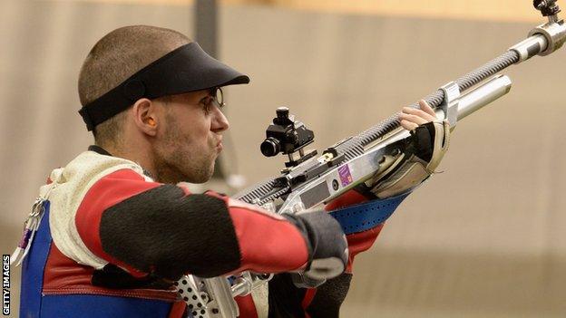 Paralympic shooting medallist Matt Skelhon