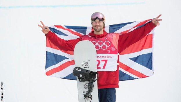 British snowboarder Billy Morgan