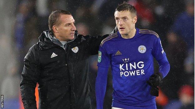 Leicester manager Brendan Rodgers