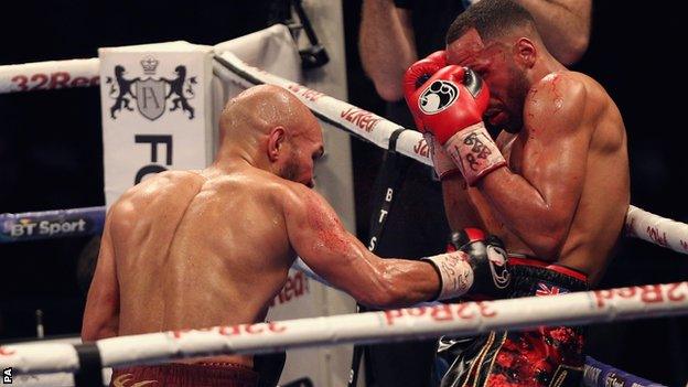 DeGale had only ever lost to George Groves in his career back in 2011