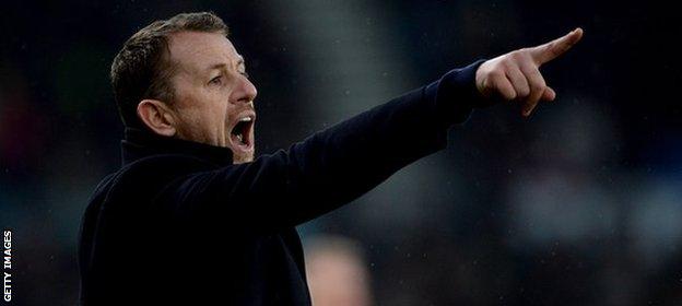 Derby County manager Gary Rowett