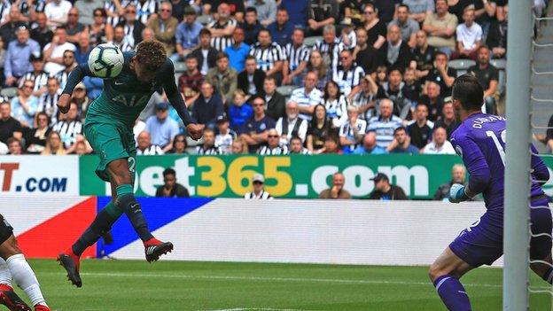 Dele Alli scores for Tottenham