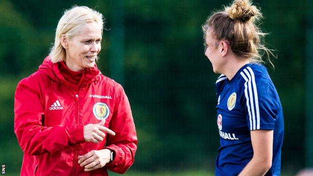 Shelley Kerr and Hayley Lauder