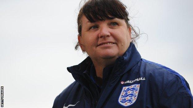 England Women’s Under-20s head coach Mo Marley