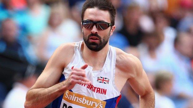 400m runner Martyn Rooney