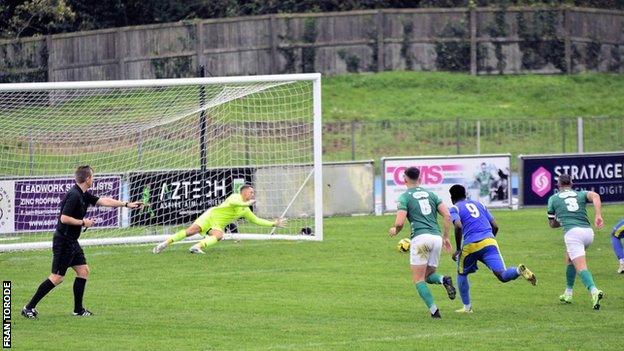 Troy Walters' penalty