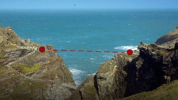 Tintagel bridge
