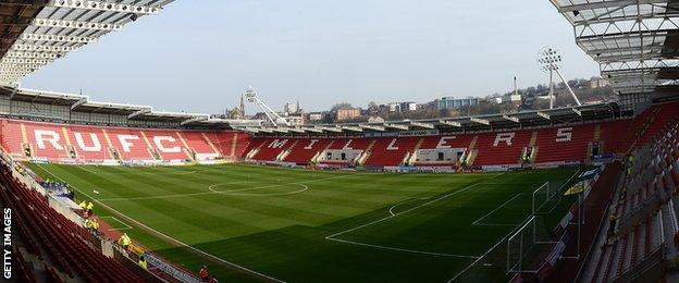 Rotherham United's New York Stadium