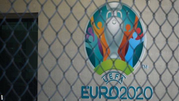 Euro 2020 sign