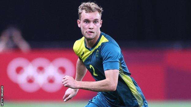 Nathaniel Atkinson played for Australia at the Tokyo Olympics last year