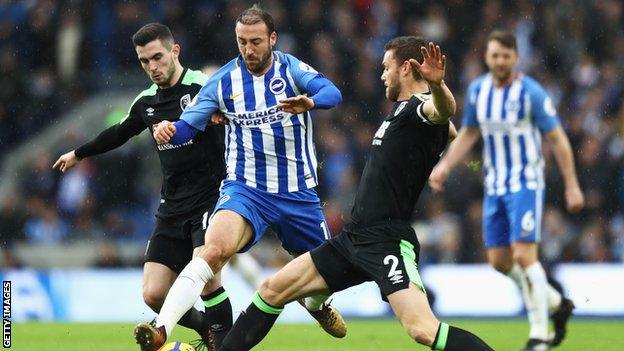 Brighton striker Glenn Murray