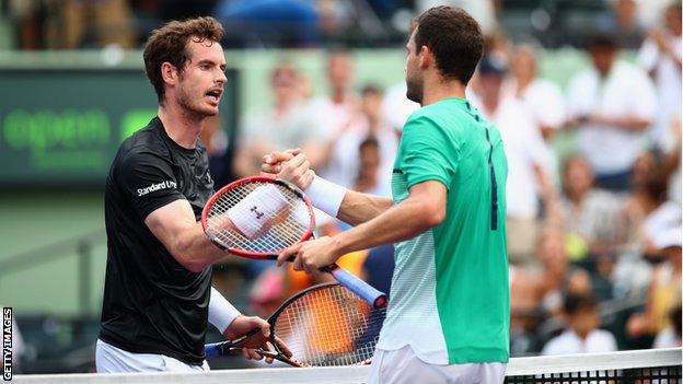 Andy Murray and Grigor Dimitrov