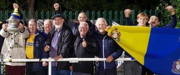 Marske United fans