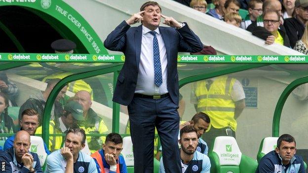 St Johnstone manager Tommy Wright