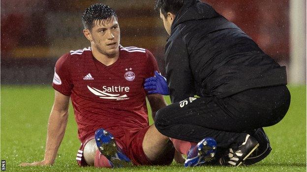 Scott McKenna is expected to be out for the next few games with a hamstring problem