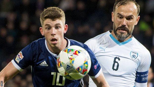 Scotland face Israel home and away in this year's Nations League either side of the teams' Euro 2020 play-off semi-final