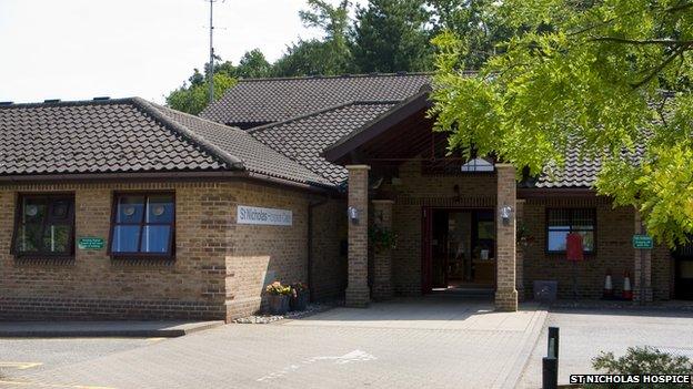 St Nicholas Hospice exterior