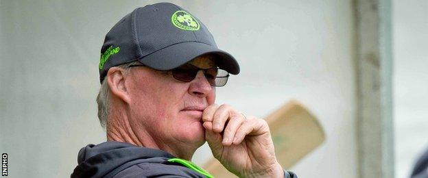 Ireland coach John Bracewell