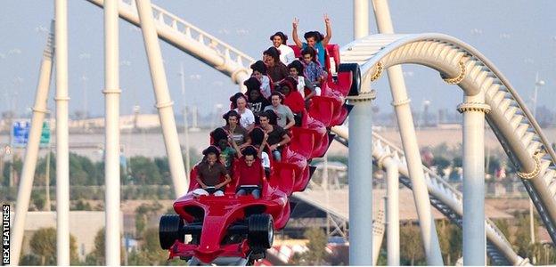 Ferrari World theme park