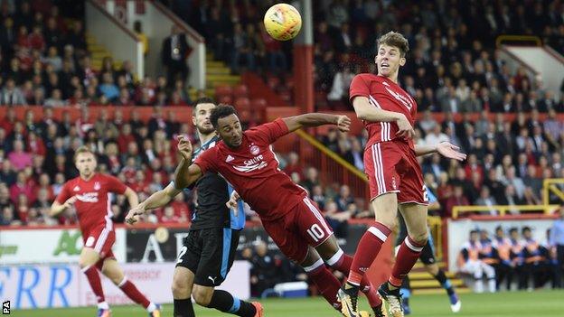 Aberdeen midfielder Ryan Christie