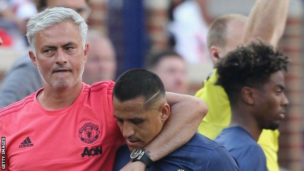 jose mourinho, alexis sanchez