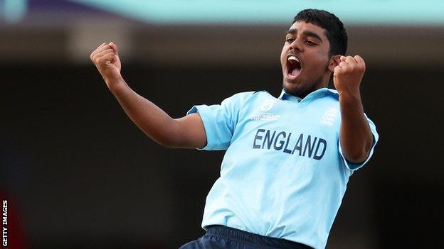 Rehan Ahmed has played 13 times for England Under-19s, with a high score of 68 not out against West Indies