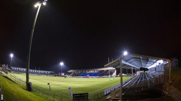 Myreside stadium, Edinburgh