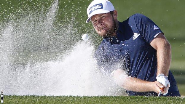 Tyrrell Hatton in the third round at Bay Hill