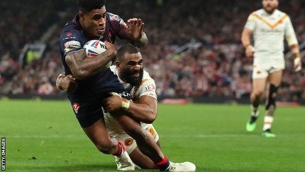 Kevin Naiqama of St Helens