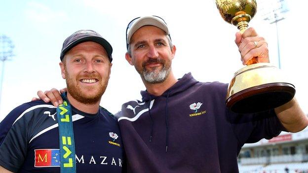 Andrew Gale and Jason Gillespie