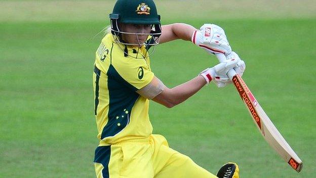 Australia's Meg Lanning