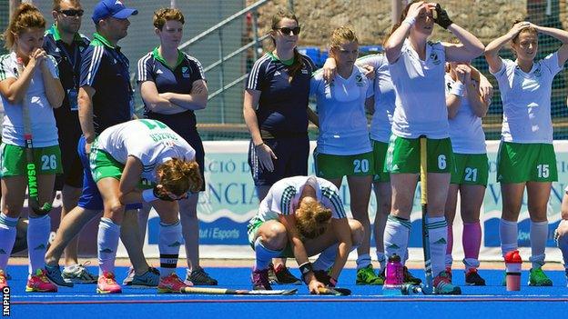 The devastation of defeat for Ireland players as China prevail in the Valencia shoot-out on Thursday