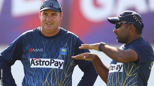 Mickey Arthur in conversation with Mahela Jayawardena