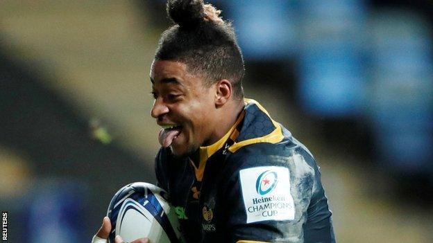 Coventry-born Paolo Odogwu has run in six tries for Wasps this season to catch Eddie Jones' eye