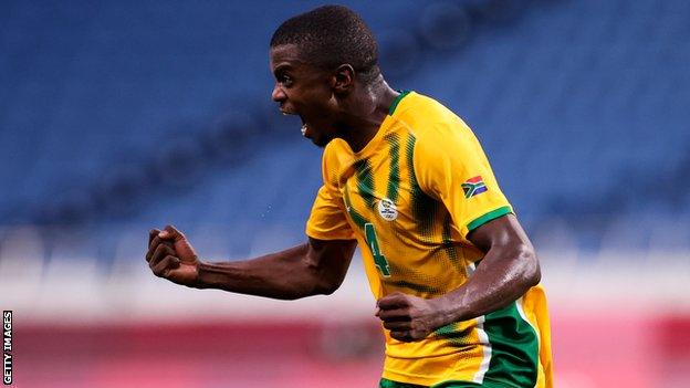 SuperSport United's Teboho Mokoena played for South Africa at the Tokyo Olympics