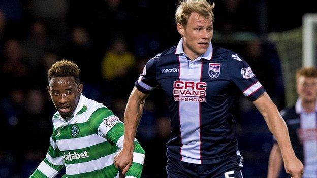 Ross County defender Jay McEveley