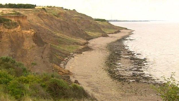 Eastchurch coastline